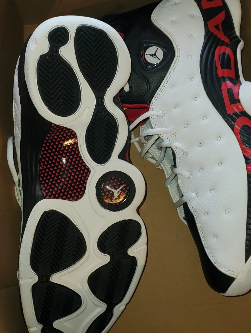 Jordan TEAM JUMPMAN 2 in White, Black & Red